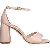 STEVE MADDEN Women's 'Missty Blush' Leather Heels in Pale Pink | Size: 8