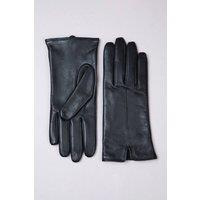 Lakeland Leather Women's 'Paige' Leather Gloves in Black | Size: Small