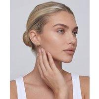 Elk & Bloom Women's Dainty 14K Gold Love Birds Stud Earrings