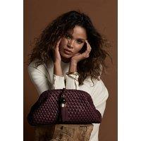 Luella Grey Women's 'Indigo' Oversized Clutch in Purple