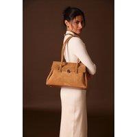 Luella Grey Women's 'Natalia' Tote Bag in Camel