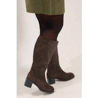 Yours Women's Western Boots In Extra Wide EEE Fit in Dark Brown | Size: 10EEE