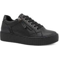 Bellissimo Women's Lightweight Platform Trainers in Black | Size: 5