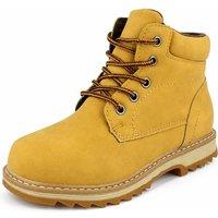 JCDees Boy's Children's Lace Up Chunky Sole Ankle Boots in Mustard | Size: Infant 12