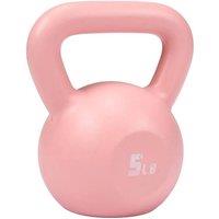 FLAVORA 5LB Kettlebell Weight Home Gym Fitness Strength Training in Pink | Size: 0-12 m