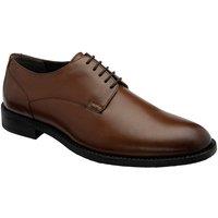Frank Wright Men's Leather 'Griffin II' Derby Shoes in Tan | Size: 9
