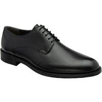 Frank Wright Men's Leather 'Griffin II' Derby Shoes in Black | Size: 7