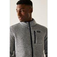 Regatta Men's Barlee Full Zip Insulating Active Fleece in Silver | Size: XL