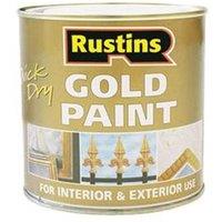 Rustins Gold Paint 100ml - Indoor/Outdoor Use