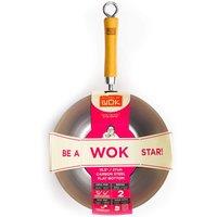 School of Wok 10.5/27cm Uncoated Carbon Steel Wok