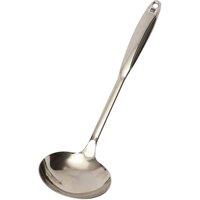 School of Wok Stainless Steel Ladle for Soup & Stew in Silver