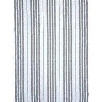 dexam Love Colour Striped Tea Towel - Slate Grey