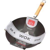 School of Wok 10.5"/27cm Pre-Seasoned Carbon Steel Wok