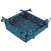 dexam Sintra Cotton Spotted Bread Basket - Ink Blue