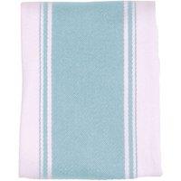 dexam Love Colour Striped Tea Towel - Duck Egg