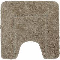 Velosso Cashmere Feel Bath/ Pedestal Mat Anti Slip Bathmats in Natural | Size: Large