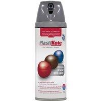 Plastikote 21101 400ml Premium Gloss - Medium Grey