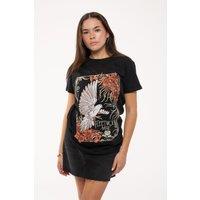 Fleetwood Mac Dove T-Shirt in Black | Size: 2XL