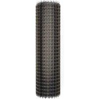 NESTLUNE 10 METER PVC PLASTIC CHICKEN WIRE MESH in Black | Size: 1.2m tall x 3m wide