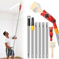 NESTLUNE 1.8M Multi-Angle Paint Brush Extender Paint in Red | Size: 10000mm x 520mm