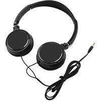 PAWNORA Universal Headphone Over Ear Wired BLACK