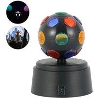 PAWNORA Party Disco Light Ball in Black