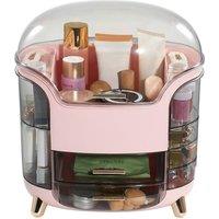 SHEONLY Tabletop Cosmetic Storage Organiser in Pink