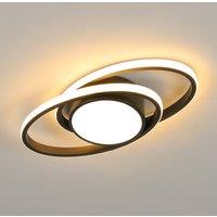 Pheashine Modern Round LED White/Black-white Ceiling Light 39W Warm White 3000K