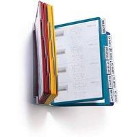 Durable 20 Panel Wall Photo Document Display Frame Stand - A4 Colour Coded | Size: 1 Pack