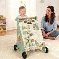STILVORA Baby Walker with Activity Centre in Green