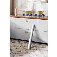 Living and Home 300x61cm Luxury Self-Adhesive Water-proof PVC Wallpaper - Smooth Skin Feel Surface in White | Size: 300x61 cm