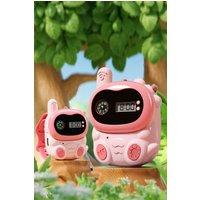 Living and Home 2Pcs Wearable Walkies Talkies Watch Toys in Pink