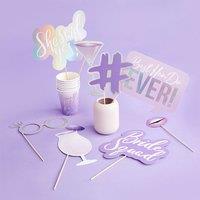 Club Green Bride Squad Photo Booth Props - Pack of 10