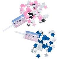 Club Green Gender Reveal Confetti Push Pops - Pack of 2