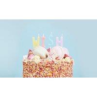 Club Green Pastel 'Wish' Celebration Candles