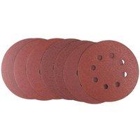 IRWIN 125mm Sanding Disc Set, 25 Piece in Red