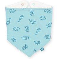 Kite Baby Diddy Dino Bib in Blue