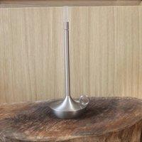 PAWNORA LED Candle Charging Bar Lamp Silver