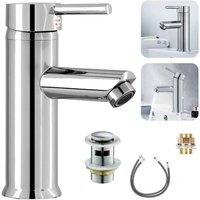 PAWNORA Basin Sink Mono Chrome Mixer Tap Silver
