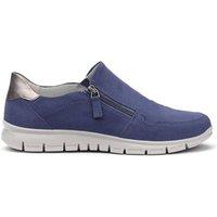 Hotter Women's 'Skyla' Trainers in Indigo | Size: 6