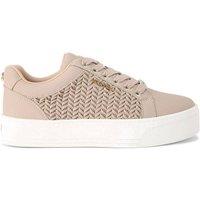 Carvela Women's 'Sardinia Sneaker' Trainers in Taupe | Size: 5