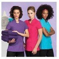 Premier Women's Orchid Tunic Health Beauty & Spa Workwear Pack of 2 in Turquoise | Size: 10