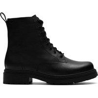 Clarks Women's Orinoco 3 Style Black Leather Ankle Boots, Lace Up | Size: 7-Wide Fit