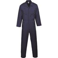 Portwest Men's Liverpool-zip Workwear Coverall Pack of 2 in Navy | Size: Small