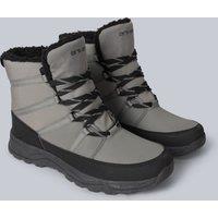 Animal Men's 'Filey' Waterproof Durable Vibram Sole Sherpa Lining Snow Boots in Khaki | Size: 9