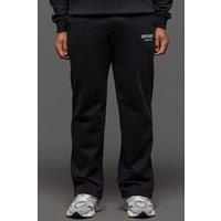 OFFSIDE COLLECTIVE Men's Straight Leg Joggers in Black | Size: Medium