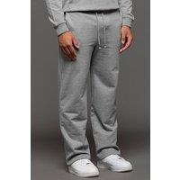 OFFSIDE COLLECTIVE Men's Relaxed Straight Leg Joggers in Grey | Size: Medium