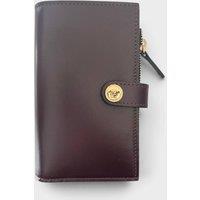 Versace Men's Medusa Compact Wallet Calf Leather in Burgundy