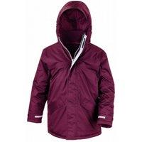 Result Core Winter Parka Waterproof Windproof Jacket in Burgundy | Size: 3-4 Years