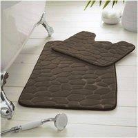 GAVENO CAVAILIA 2PC Pebble Memory Bath Set in Natural | Size: Bath Mat